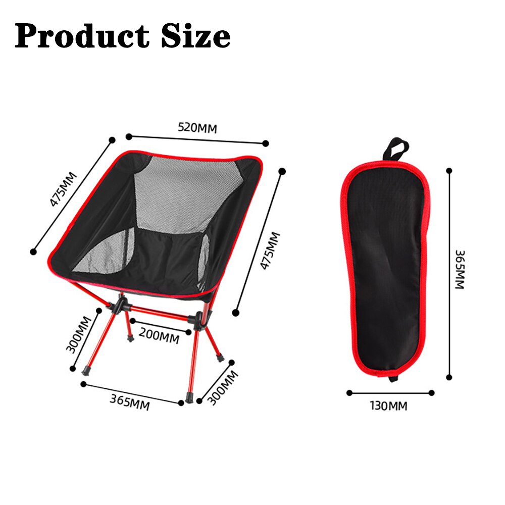 Detachable Portable Folding Chair